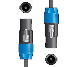 QTX Essential Speaker Leads Speaker Plug - Speaker Plug (Various Lengths)