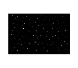 Ultimax 6m x 4m White LED Starcloth