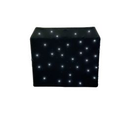 Ultimax DJSC-WHT-PRO White LED Starcloth for DJBoothPro