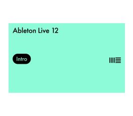 Ableton Live 12 Intro Music Production Software (Download Only)