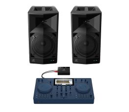 AlphaTheta OMNIS-DUO and WAVE-EIGHT (Pair) Portable Wireless Bundle