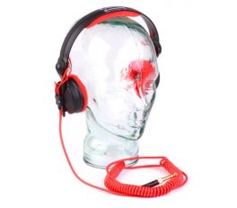 Zomo Cable Sennheiser HD 25 Deluxe spiral Red