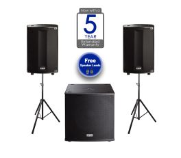 FBT ProMaxX 114A & Subline 115SA 3200W Active PA Package