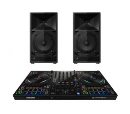 Pioneer DJ DDJ-FLX10 & AlphaTheta Wave-Eight (Pair)
