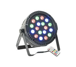 Ibiza Light THINPAR-18X1W Extra Flat Par Projector Light Effect