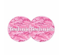 Technics Slipmat Army Pink (Pair)