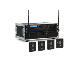 JTS R-4 Receiver and R-4TBM Bodypack Transmitter UHF Wireless System