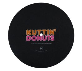 Dr Suzuki 'Kuttin Donuts' 7-inch Slipmat - Black