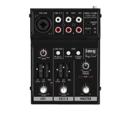IMG Stageline MMX-11USB 2-Channel Mixer with USB Interface (B-Stock)