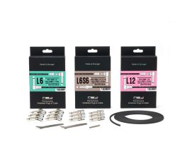 Neo by Oyaide Solderless Series L12+ (3.0m cable & x12 L-shape Jack Plugs)