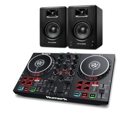Numark Party Mix mk2 and M-Audio BX4 Speaker DJ Package