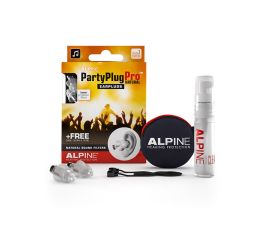 Alpine Party Plug Pro Natural Hearing Protection Earplugs