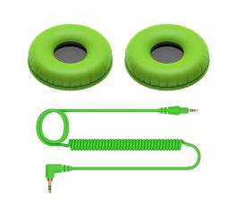 Pioneer DJ HC-CP-08-G (Green) Accessory Pack for CUE1 Headphones