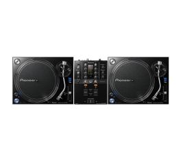 Pioneer DJ PLX-1000 Turntable and DJM-250Mk2 DJ Equipment Package