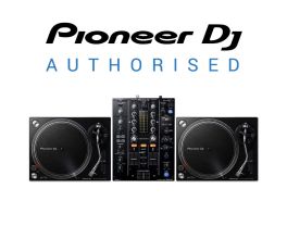 Pioneer DJ PLX-500 Turntable and DJM-450 Mixer Package