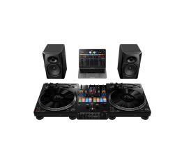 Pioneer DJ PLX-CRSS12, DJM-S11 and VM-50 Hybrid Turntable Bundle