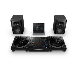 Pioneer DJ PLX-CRSS12, DJM-A9 and VM-80 Hybrid Turntable Bundle