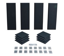 Primacoustic London 8 Acoustic Wall Panel Room Kit Black - (B-stock)