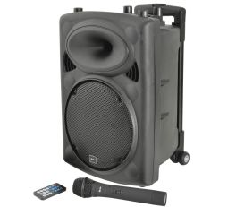 QTX QR10PA Portable PA Speaker with TWS & 1 x UHF Microphone
