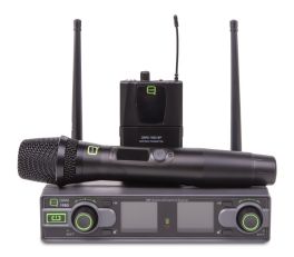Q-Audio QWM 1950 HH + BP Wireless UHF Microphone System