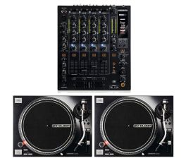Reloop RP-7000 Mk2 Turntable and RMX-60 Mixer DJ Equipment Package