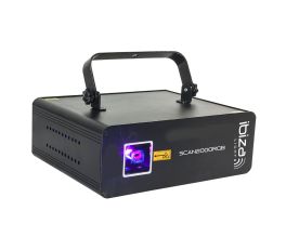 Ibiza Light SCAN2000RGB DMX-Controlled RGB Animation Laser