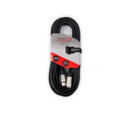 StageCore 350 Cable Male XLR to Female XLR 10m Black