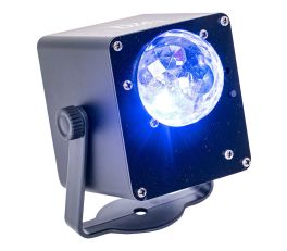 Ibiza Light TINYLED-RGB-ASTRO Battery-Powered 3 x 1W RGB Lighting Effect