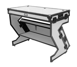 UDG Ultimate Flight Case Z-Style DJ Table (White)