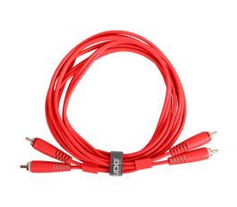 UDG 2 x RCA - 2 x RCA Cable Straight 1.5m (Red)