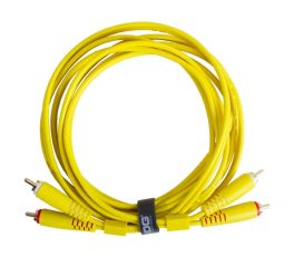 UDG 2 x RCA - 2 x RCA Cable Straight 3m (Yellow)
