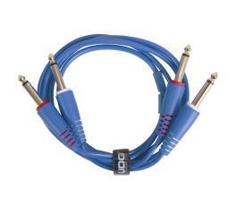 UDG 2 x 1/4" JACK - 2 x 1/4" JACK Cable Straight 1.5m (Blue)