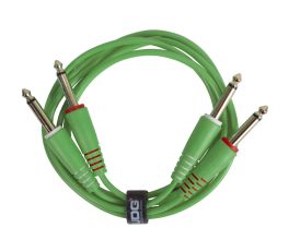 UDG 2 x 1/4" JACK - 2 x 1/4" JACK Cable Straight 1.5m (Green)