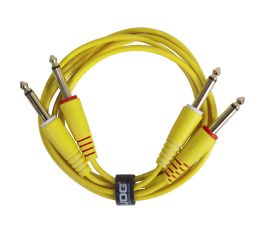 UDG 2 x 1/4" JACK - 2 x 1/4" JACK Cable Straight 3m (Yellow)