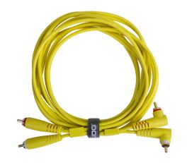 UDG RCA Straight - RCA Angled Audio Cable 3m (Yellow)