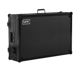 UDG Ultimate Flight Case Rane System One Blk Plus (Laptop Shelf + Wheels)