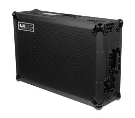 UDG Ultimate Flight Case Rane Four Black Plus (Laptop Shelf + Wheels)