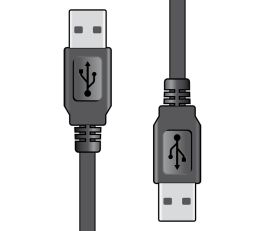 AV:Link USB 2.0 Type A - Type A 1.5m Cable