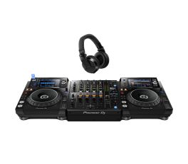 Pioneer DJ XDJ-1000MK2/DJM-750mk2 Bundle Package Deal