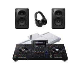 AlphaTheta XDJ-AZ, VM-50, HDJ-X5 and Decksaver Bundle