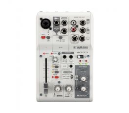 Yamaha AG03 MK2 3 Channel Mixer with USB Interface, White