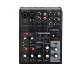 Yamaha AG06 MK2 6-Channel Mixing Console - Black