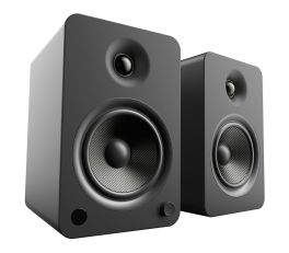 Kanto YU6 Powered Bookshelf Speakers (Matte Black) B-Stock